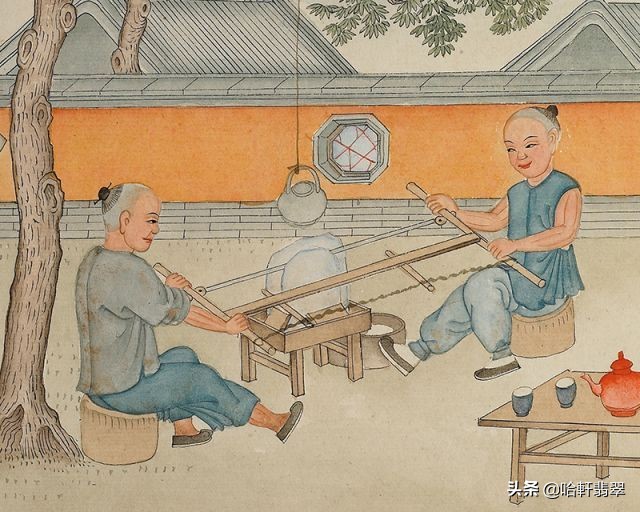 翡翠古法制作之谜（一）：冷兵器时代如何解石？