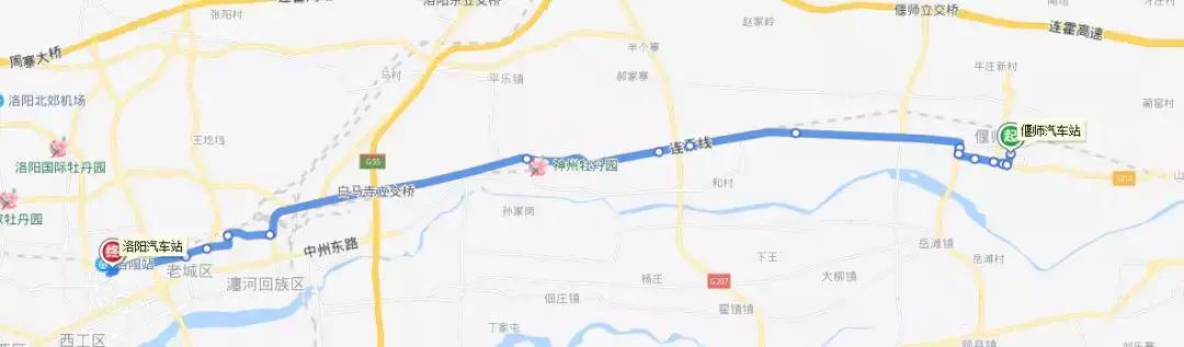 洛阳市区到县城公交车,洛阳龙门到济源城际公交时刻表