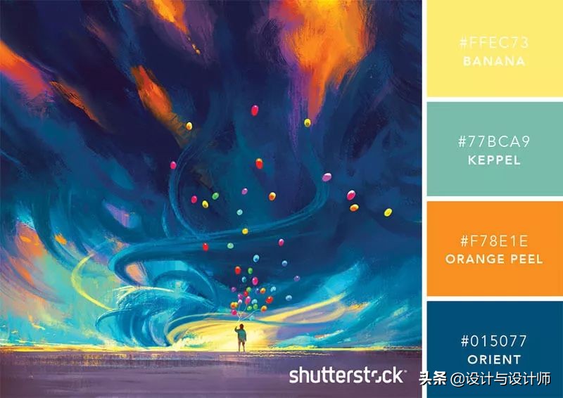 设计色彩总结200字左右,设计配色6种颜色