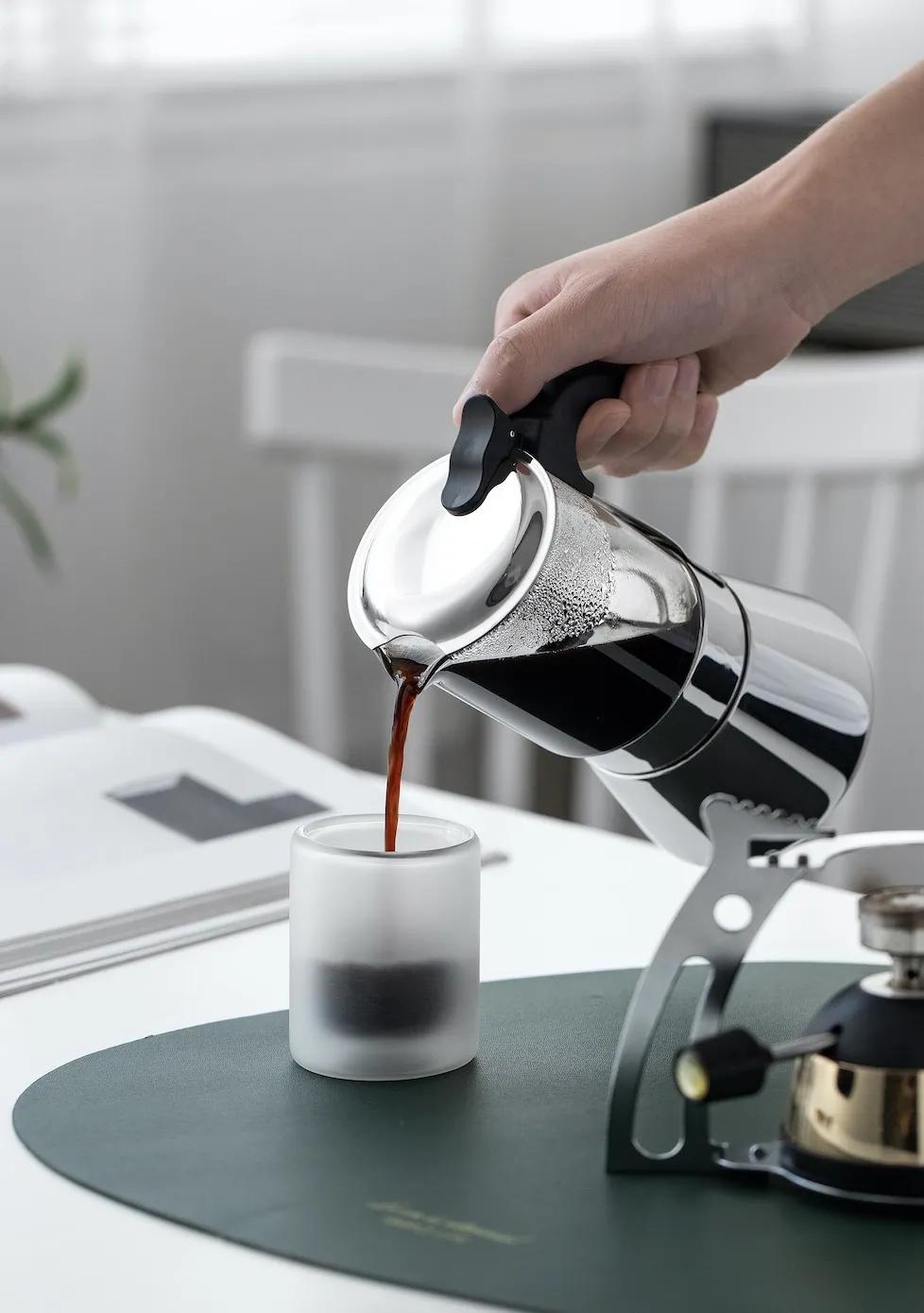 气动意式摩卡壶,新入手的茶具