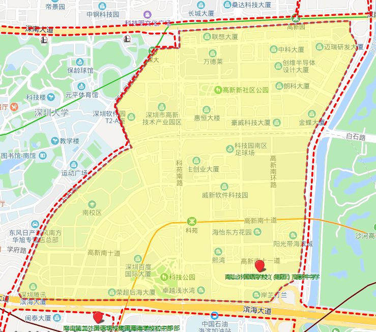 南山区排名靠前的中学,深圳南山区2021初中排名