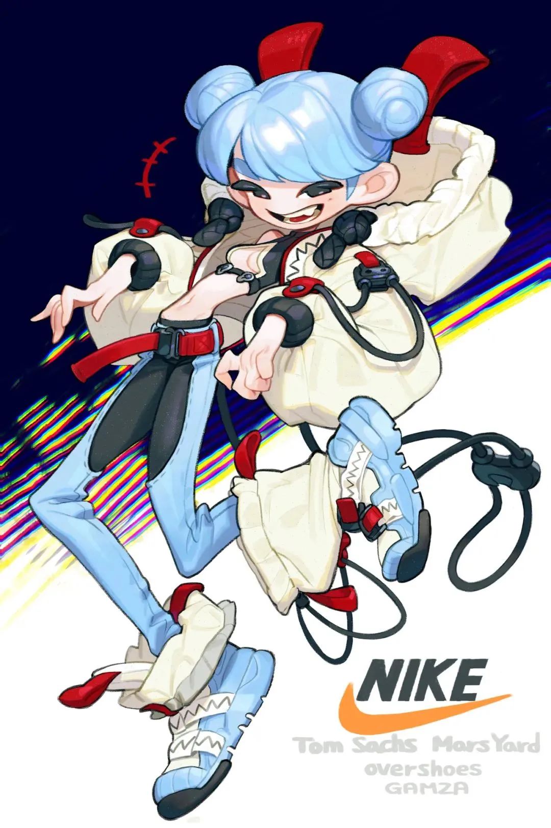 LEEMK,GAMZA/贯彻爱与真实的邪恶|插画分享