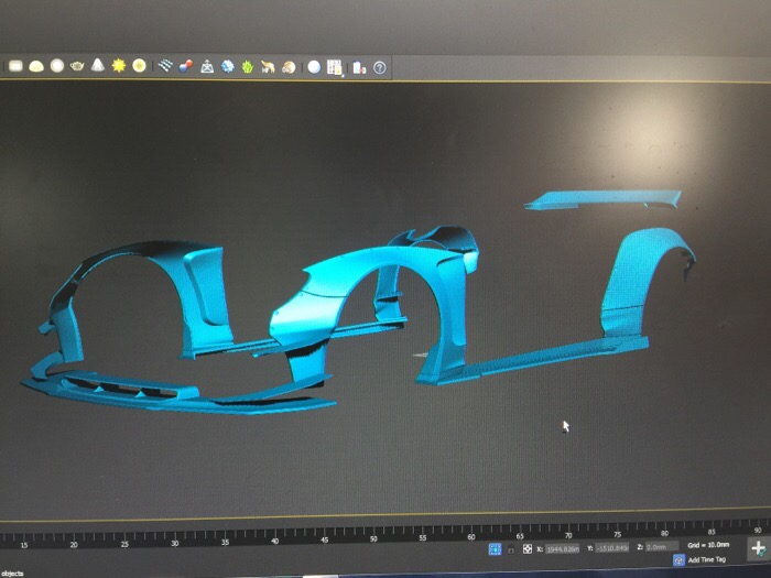 专业三维汽车扫描,汽车三维扫描仪器