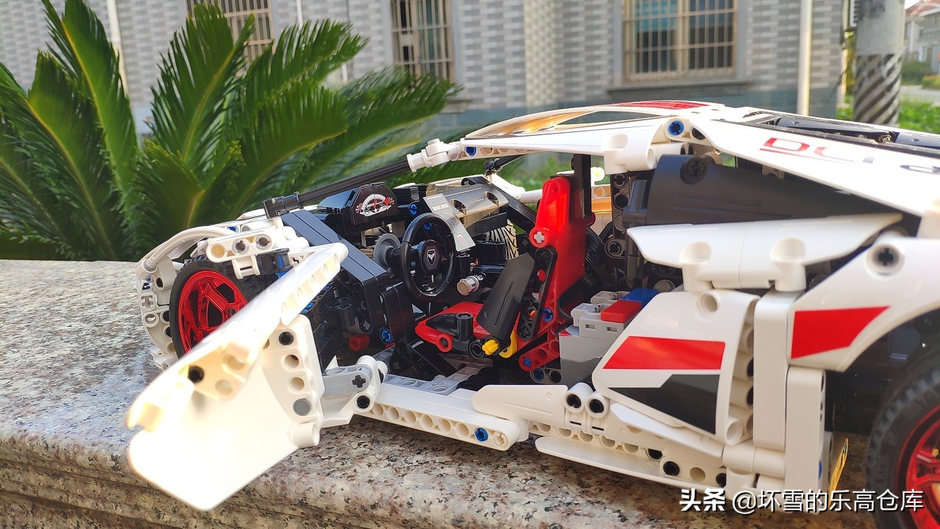 双鹰兰博基尼积木测评,积木跑车兰博基尼测评