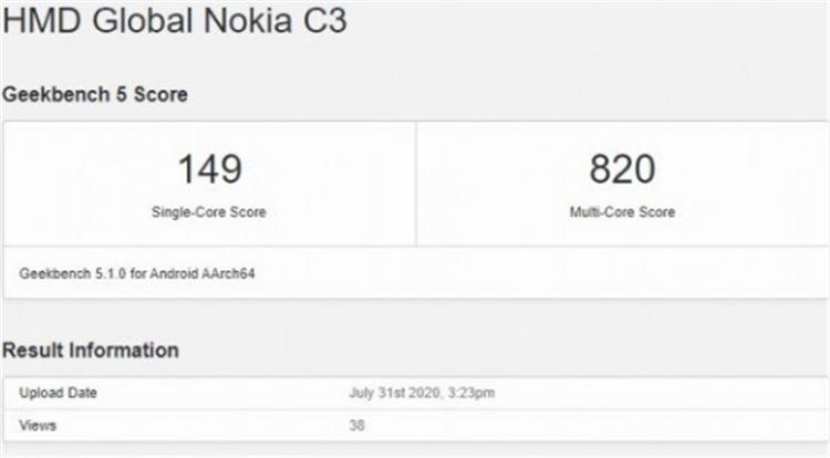 诺基亚c3的芯片怎么样,诺基亚c31紫光展锐