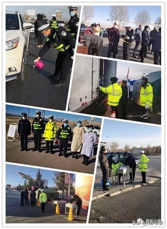 战疫情冰城交警义无反顾坚守一线,疫情防控先锋队守护员