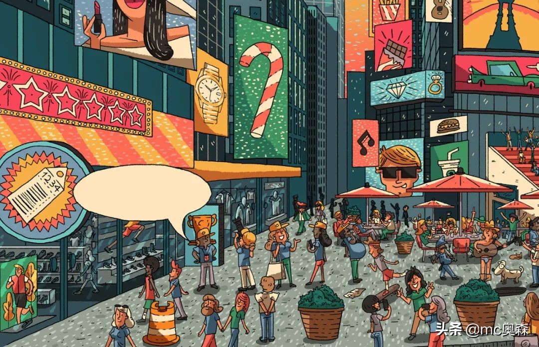 简单又能让人眼前一亮的插画配色,一组很有视觉震撼力的插画作品