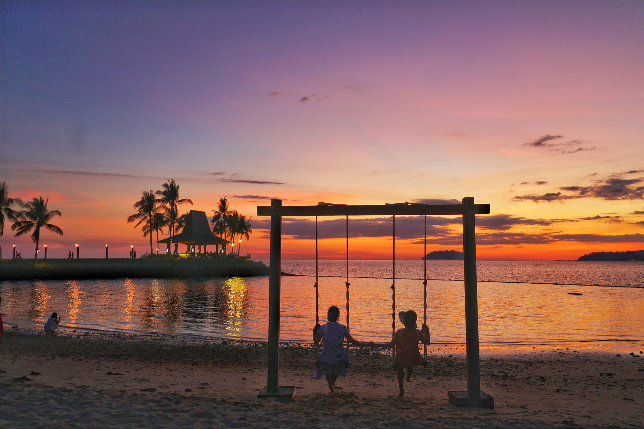 风下之乡小说,沙巴落日最美的时候