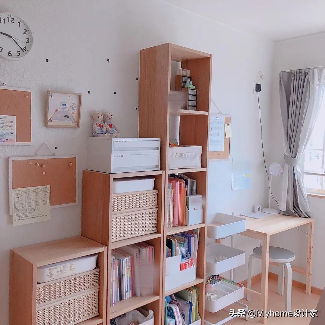 100件实用貌美书桌收纳,收纳书桌方法日本