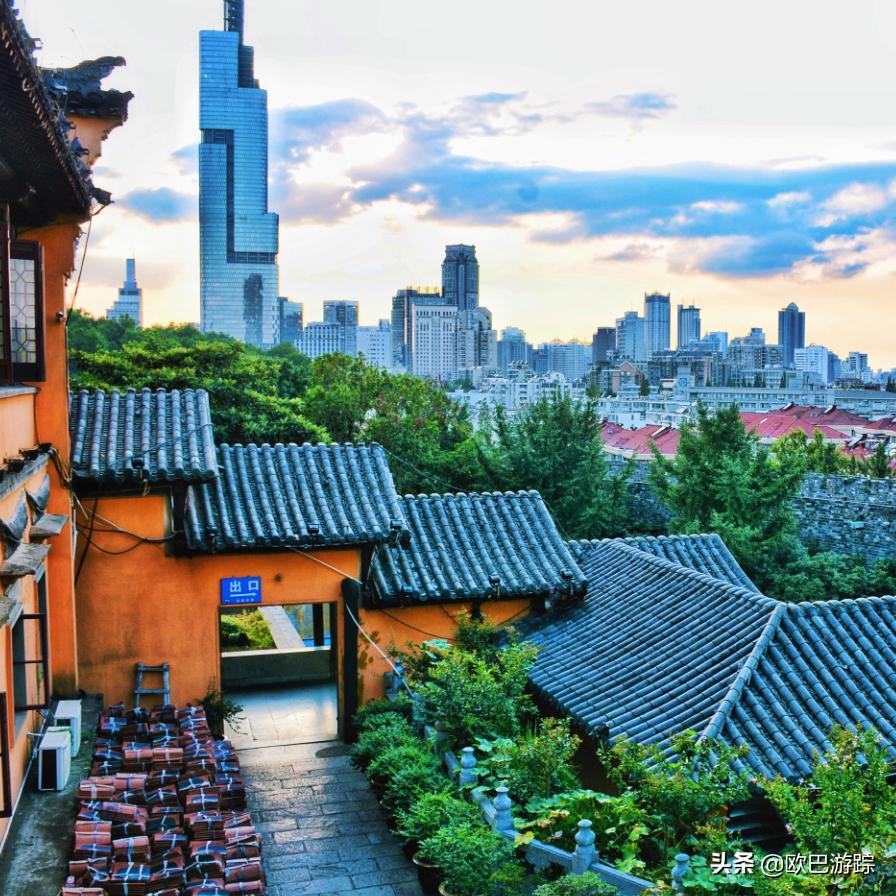 南京金陵城全景,南京金陵酒店新楼有多少米高