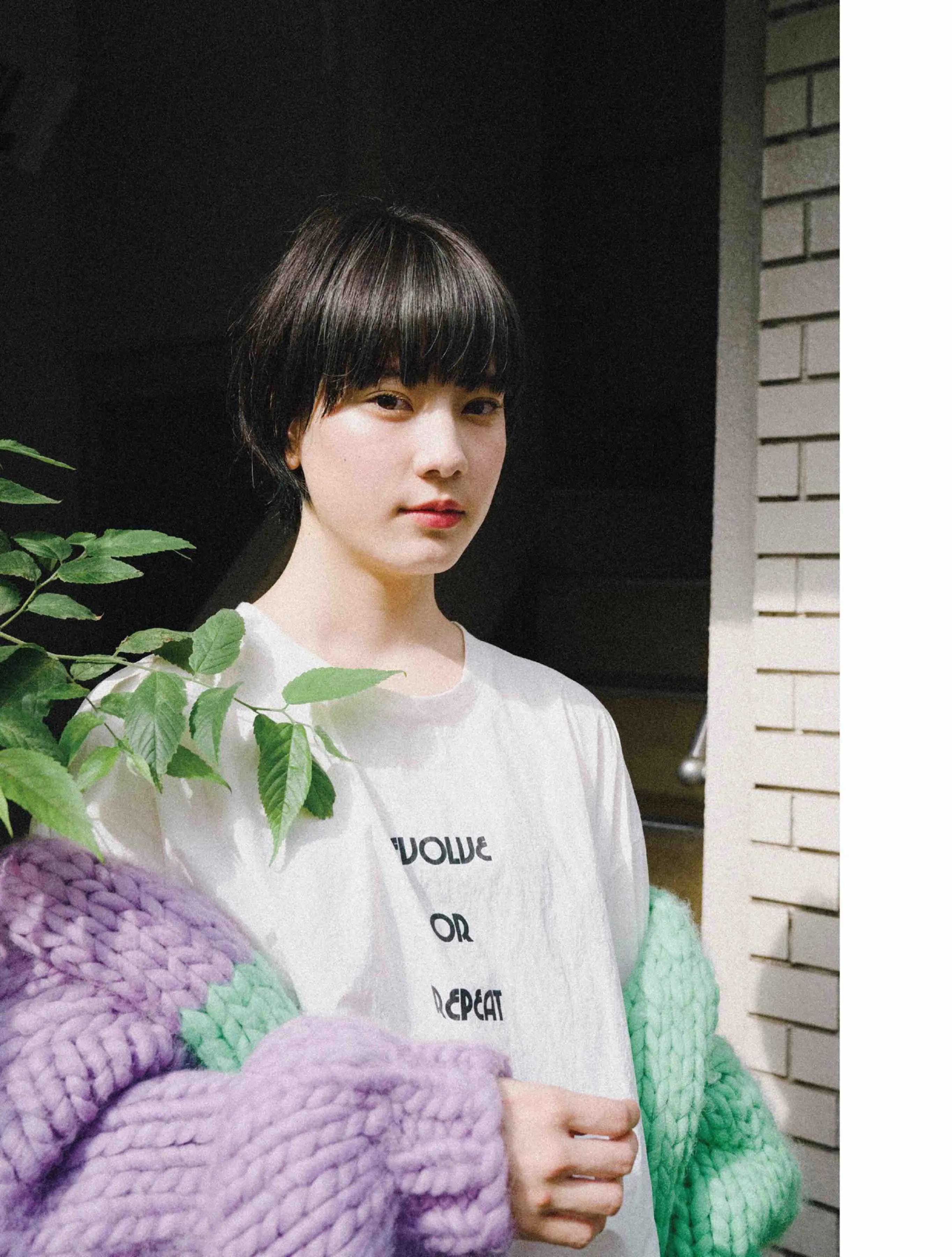 tony老师发型圆脸,tony老师圆脸女生中性短发