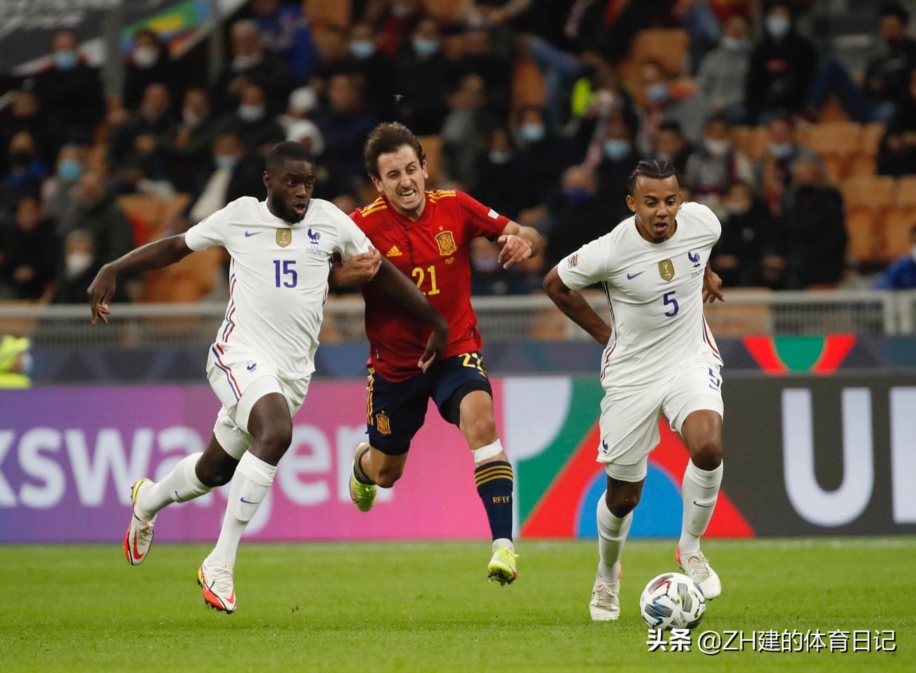 足球比分法国对西班牙,法国2-1西班牙