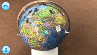 最有趣的地球仪,一个地球仪就可以看遍世界各地