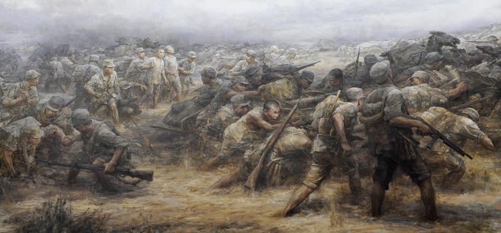 淮海战役中原野战军的作用,淮海战役兵力打得过日本吗