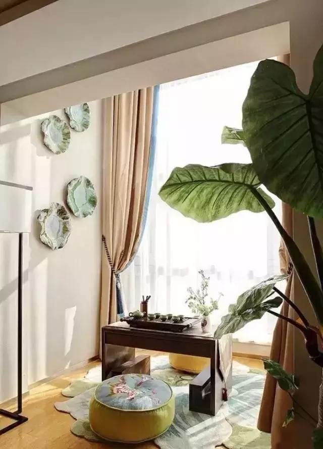 如何打造自己的一间小茶室,茶室墙面布置禅意小角落