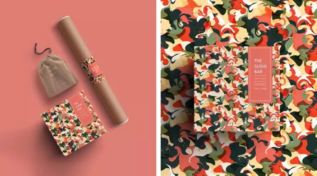 橙味香水包装设计,香水小众设计感包装