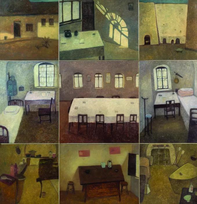 第十三届全国美术作品展油画作品,全国第十一届绘画展油画作品