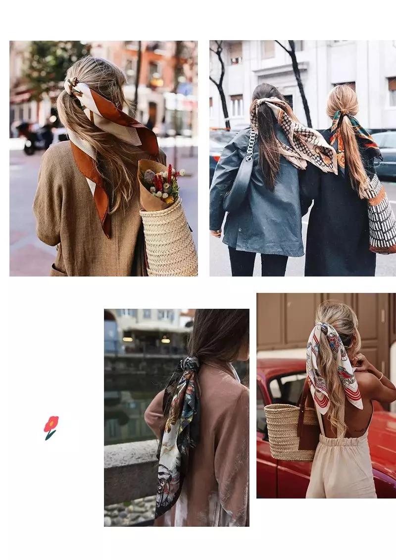 省买衣服钱了！18种丝巾系法，让你美翻整个春天！