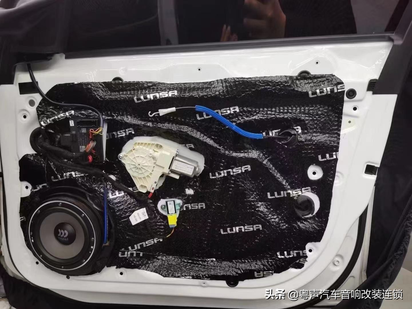 奥迪a4l改装摩雷音响,汽车音响改装奥迪a4l