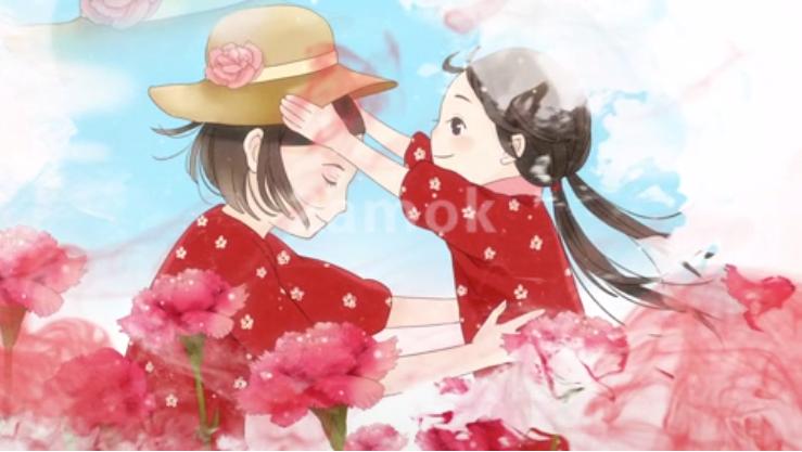 母亲，人生的第一任老师.母亲节视频素材，凌晨两点素材网