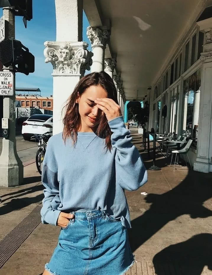 西装搭配连衣裙能搭配光腿神器,西装搭配裙子的法则你知道几种