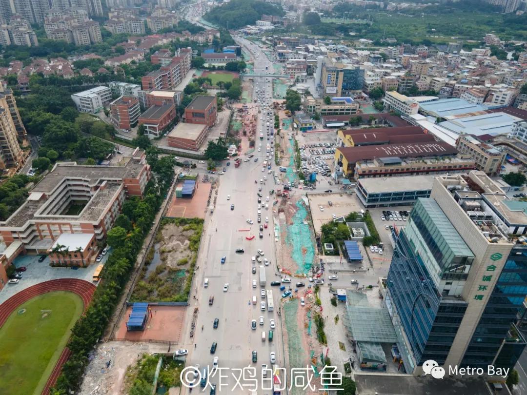 广州市番禺东部干线,广州番禺南大干线最新视频