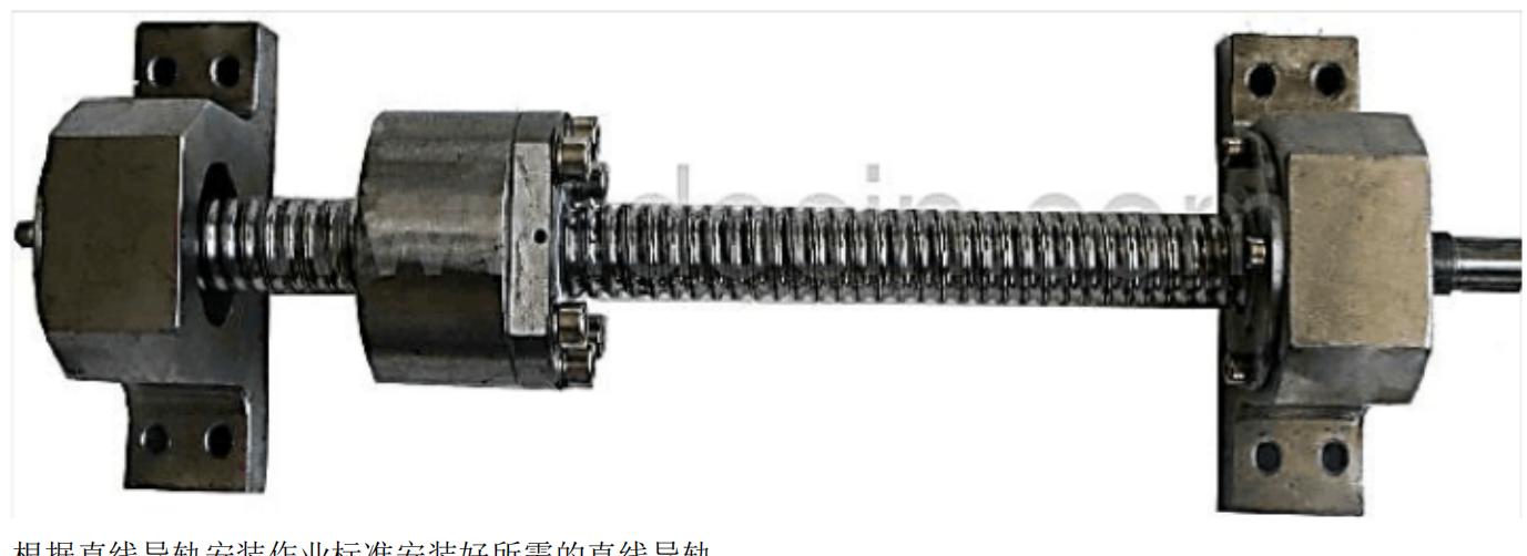 滚珠丝杠原理,滚珠丝杠安装方法和技巧
