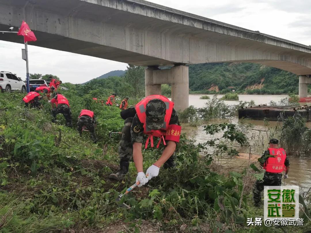辛苦了！安徽总队一线官兵仍在艰苦作战、连续奋战