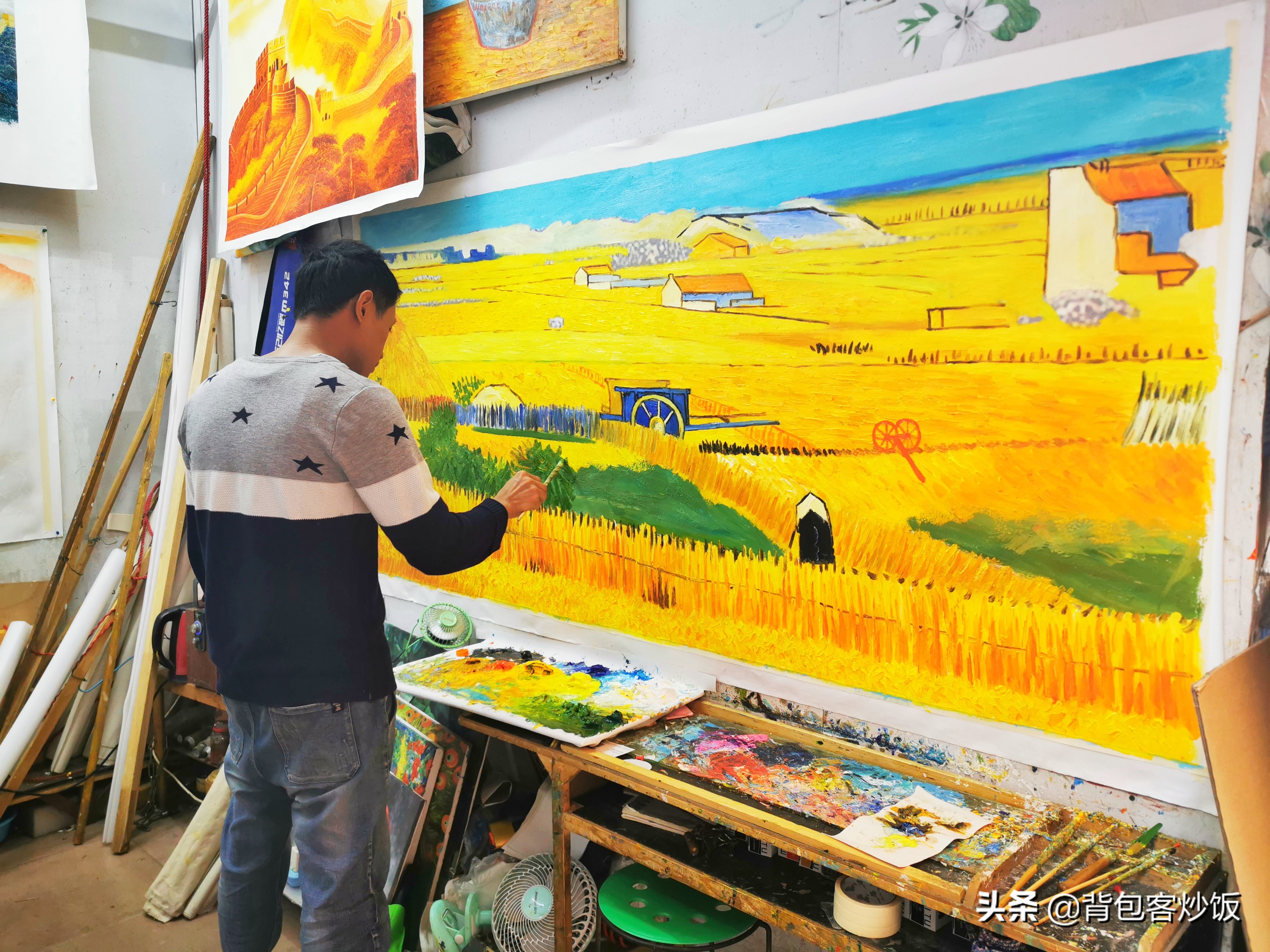 深圳大芬油画村自创作品,大芬油画村有哪些好看的