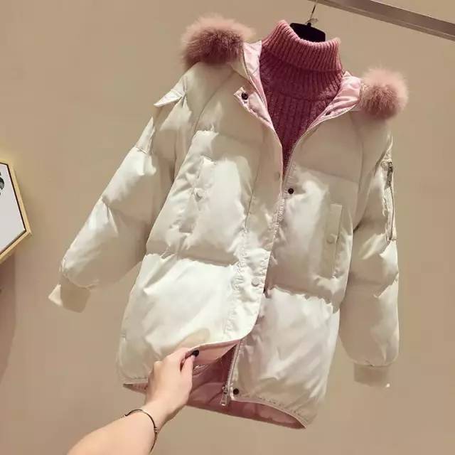 短款羽绒服配长款大t鲨鱼裤穿搭,中短羽绒棉服适合穿什么裤