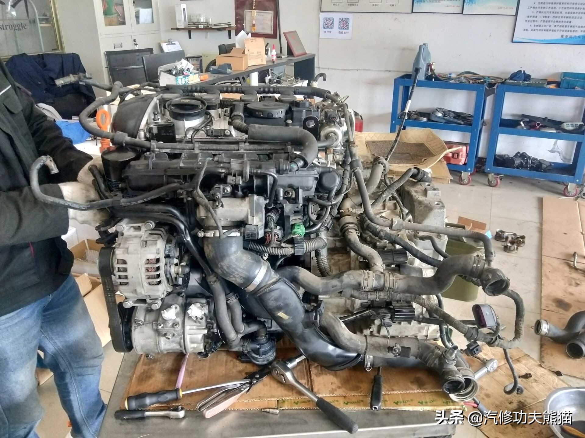 昊锐ea888二代换正时链条,昊锐ea888漏机油的地方是哪些