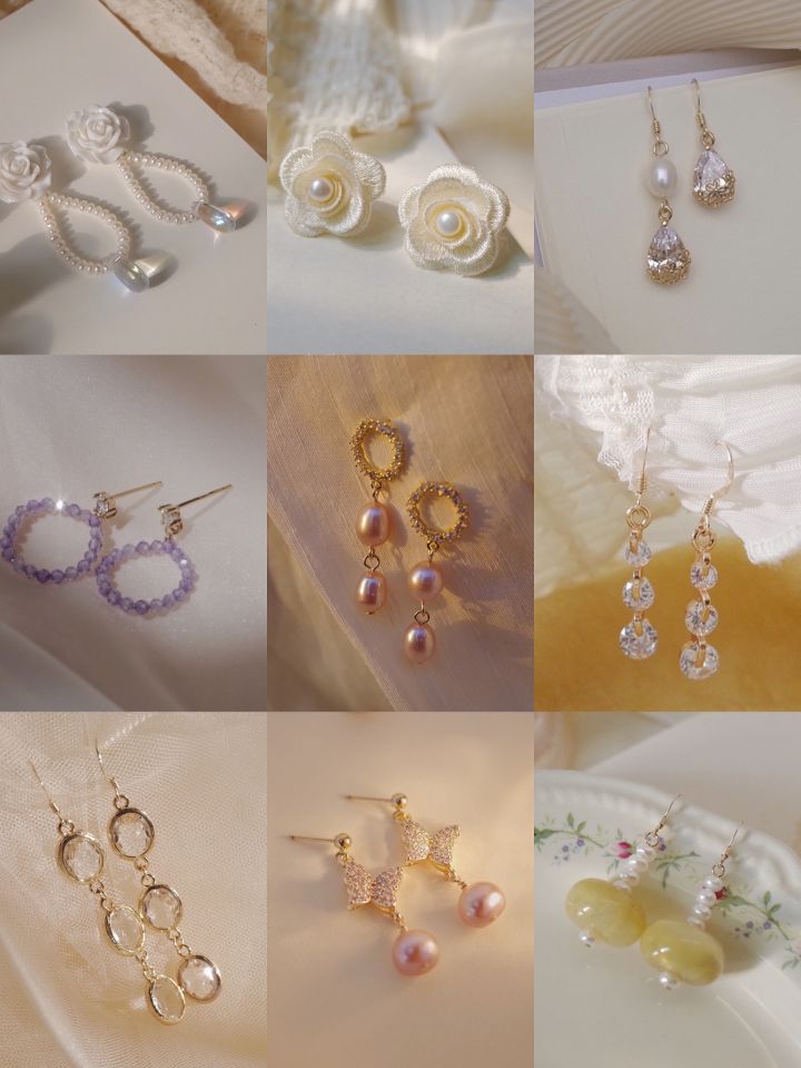 18精品圆珠手链,小众饰品店铺耳环