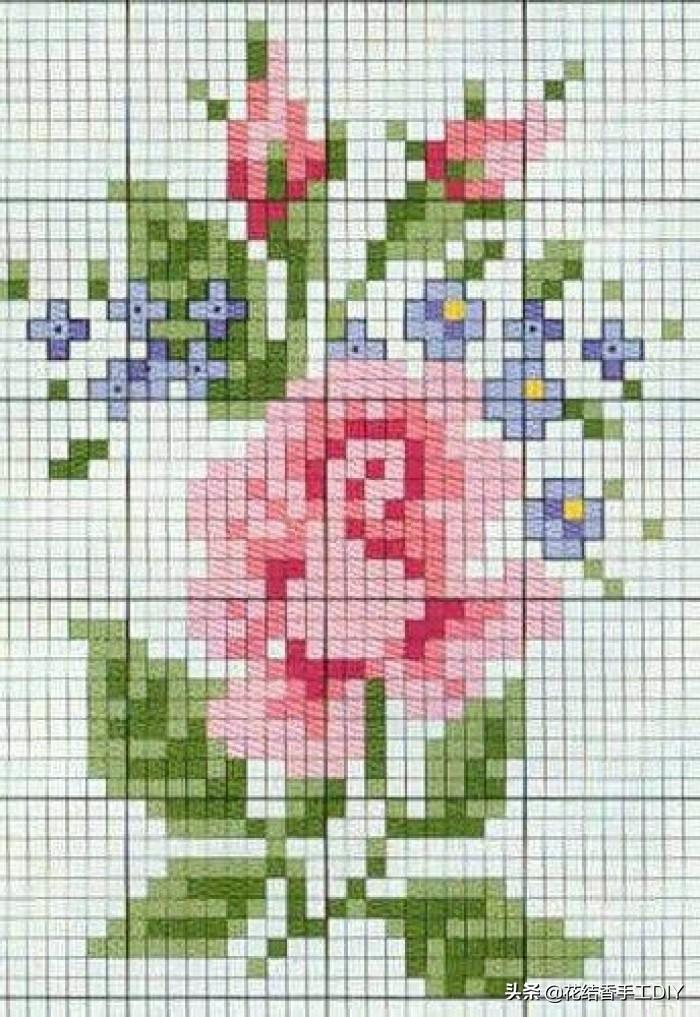 十字绣美丽的画,十字绣美丽花边