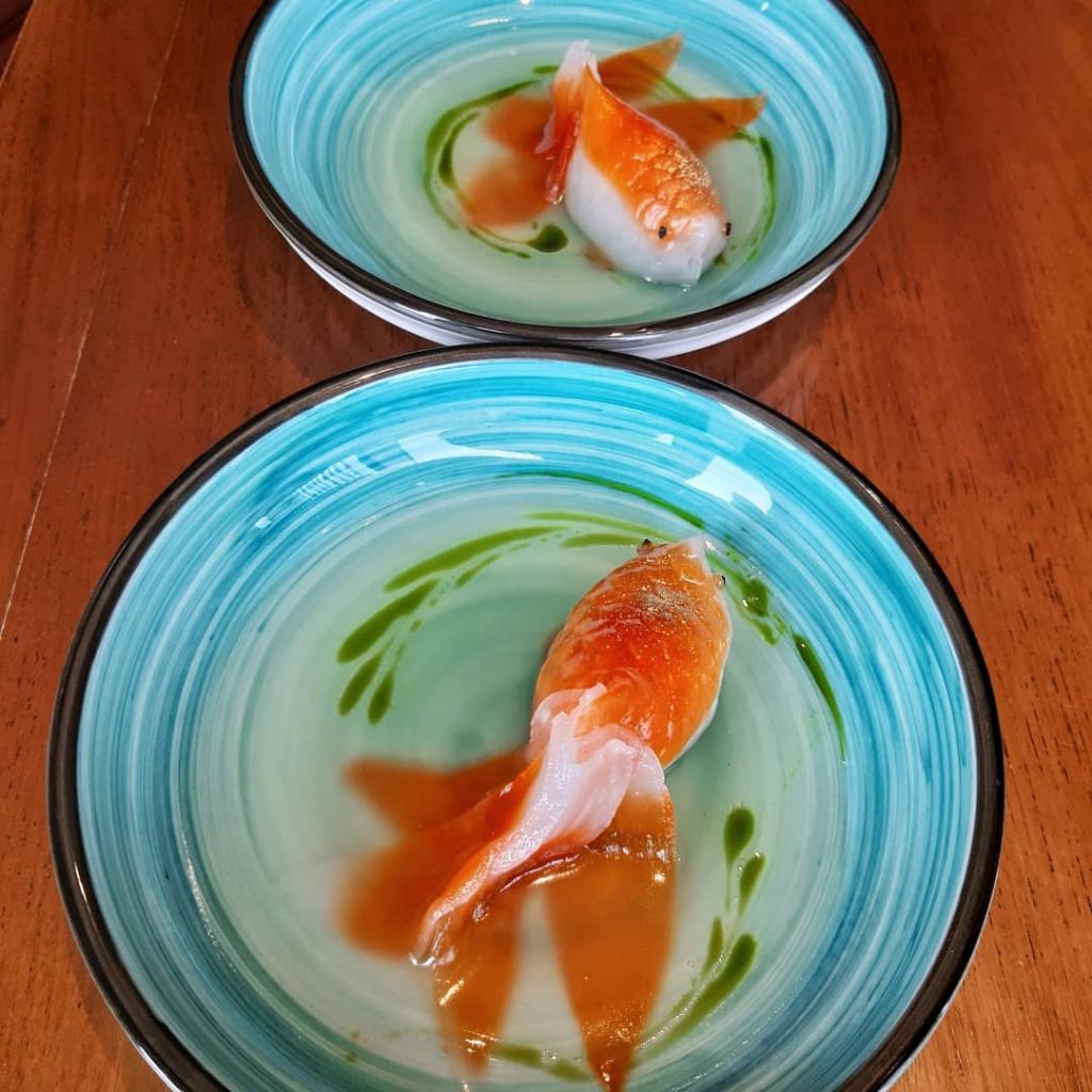 造型栩栩如生的港式点心，望见已不忍下箸