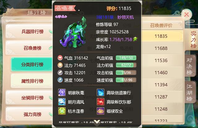 大话西游手游哪个召唤兽好,大话西游手游什么神兽好用