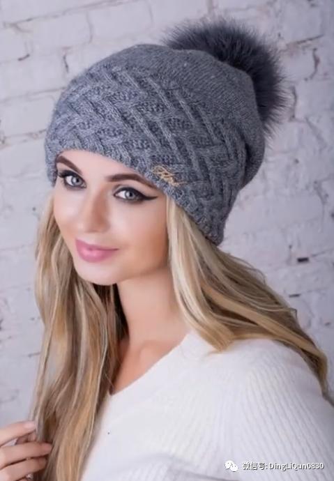 针织冬天的帽子,冬天针织帽子