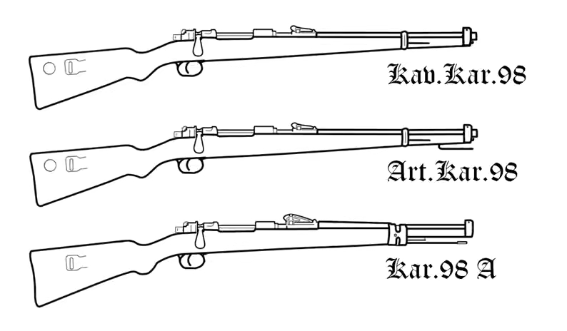英国枪史图册全篇,德国枪图片