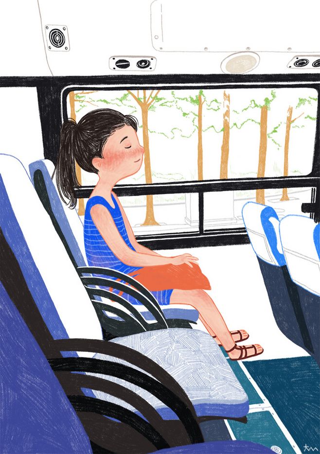 平凡的小幸福，来自韩国艺术家 Chassam