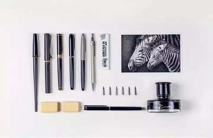 小央美钢笔画视频,极品五大钢笔画简直美爆