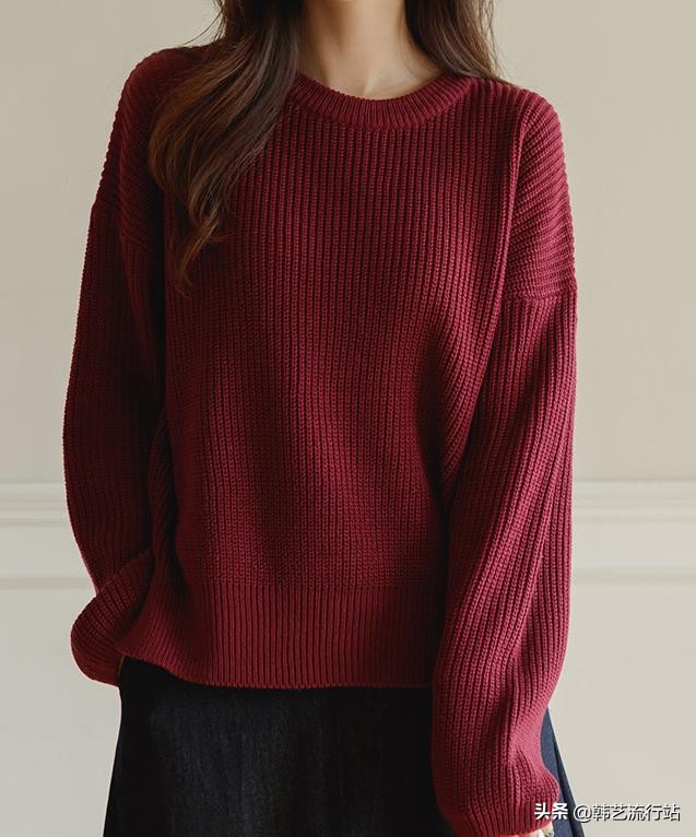 韩国2022春夏流行毛衣款式大全,今年韩国最流行的毛衣长款