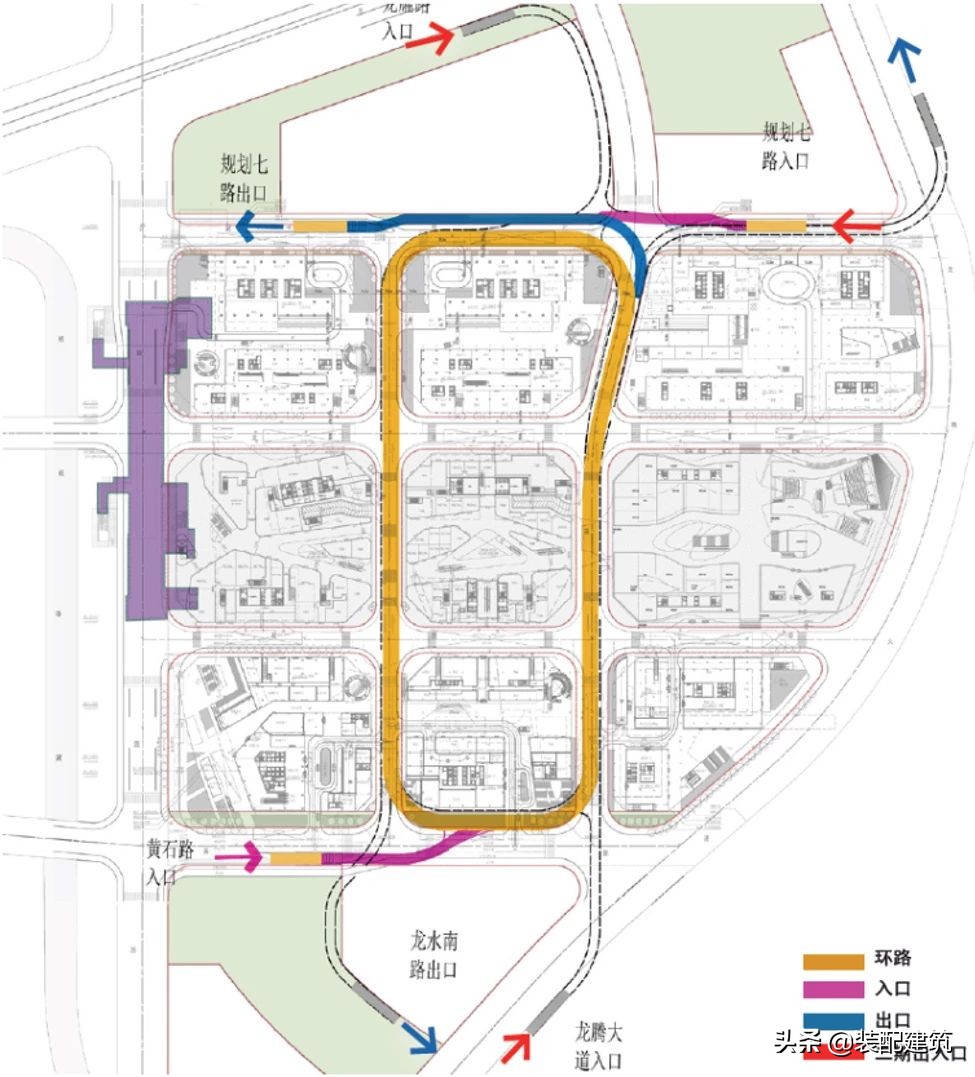 上海黄浦江边的标志性建筑,徐汇滨江西岸传媒港广告设计