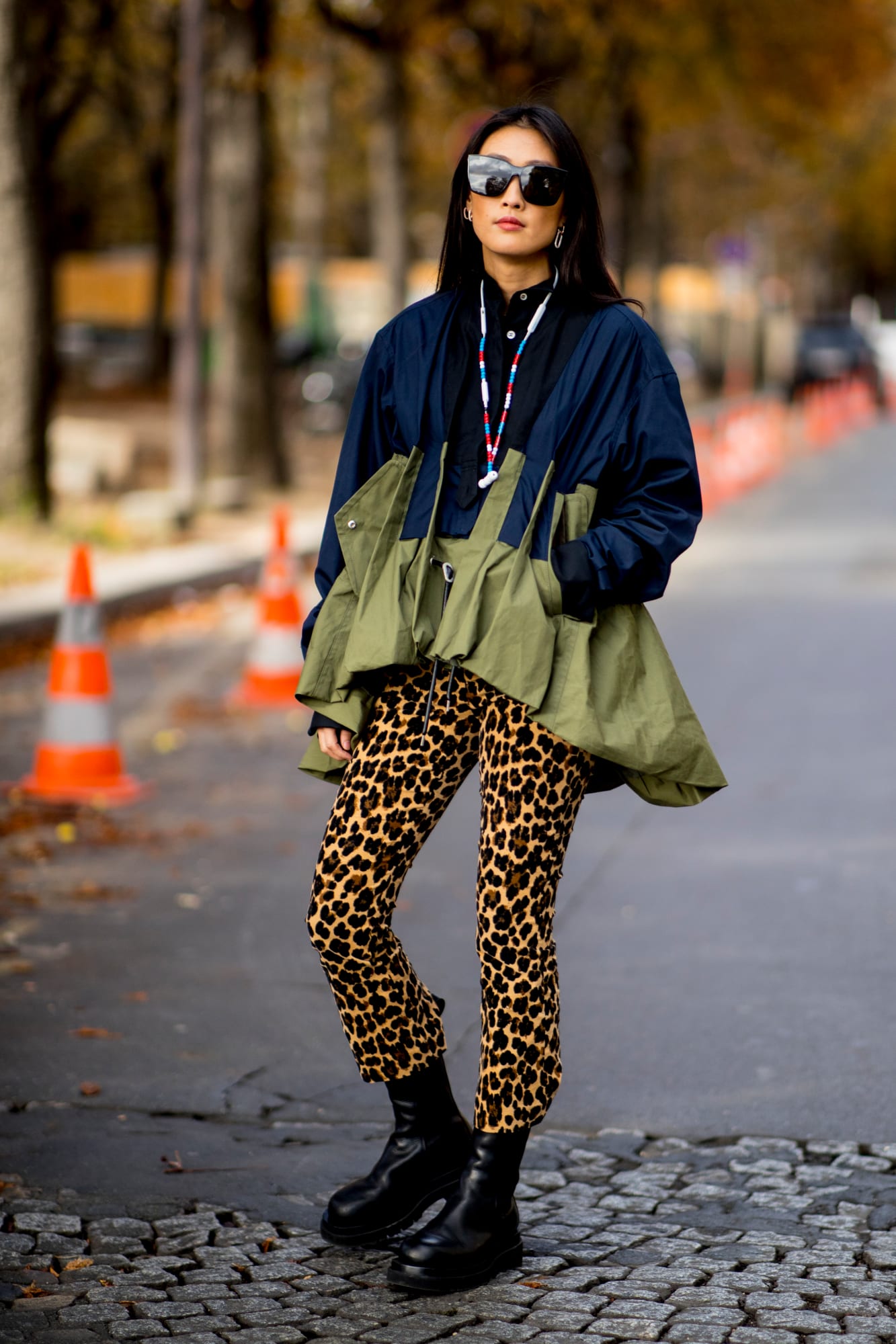 适合小个子粗腿的烟筒靴,今年最火的粗跟烟筒靴