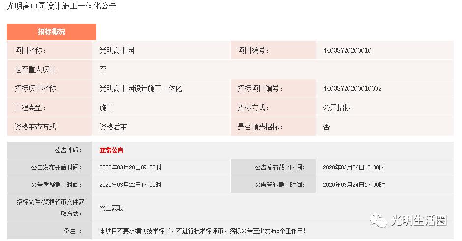 光明高中园区选址,光明高中园最新规划图