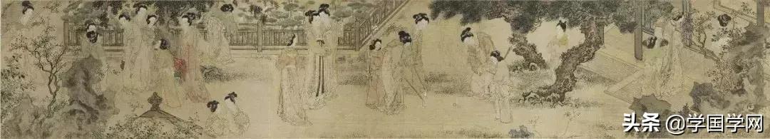 细节古画图片欣赏,当古画放大100倍处处都是细节