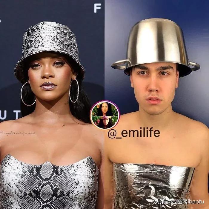 小哥cos垃圾袋,垃圾袋小哥cos