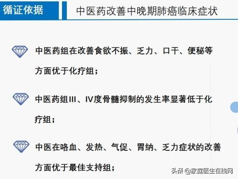 现代中西医对肺癌的治疗方案,肺癌晚期中西医结合效果怎么样