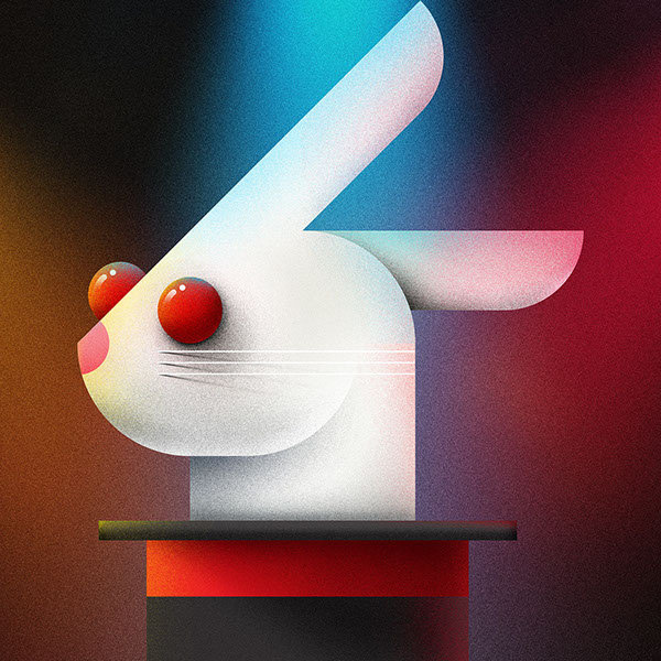 数学几何图形拼图动物,积木几何图形拓印画动物