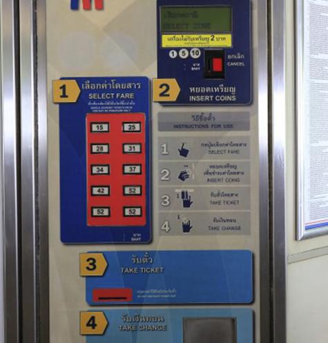 曼谷机场bts线路图,曼谷机场线和mrt是通票吗