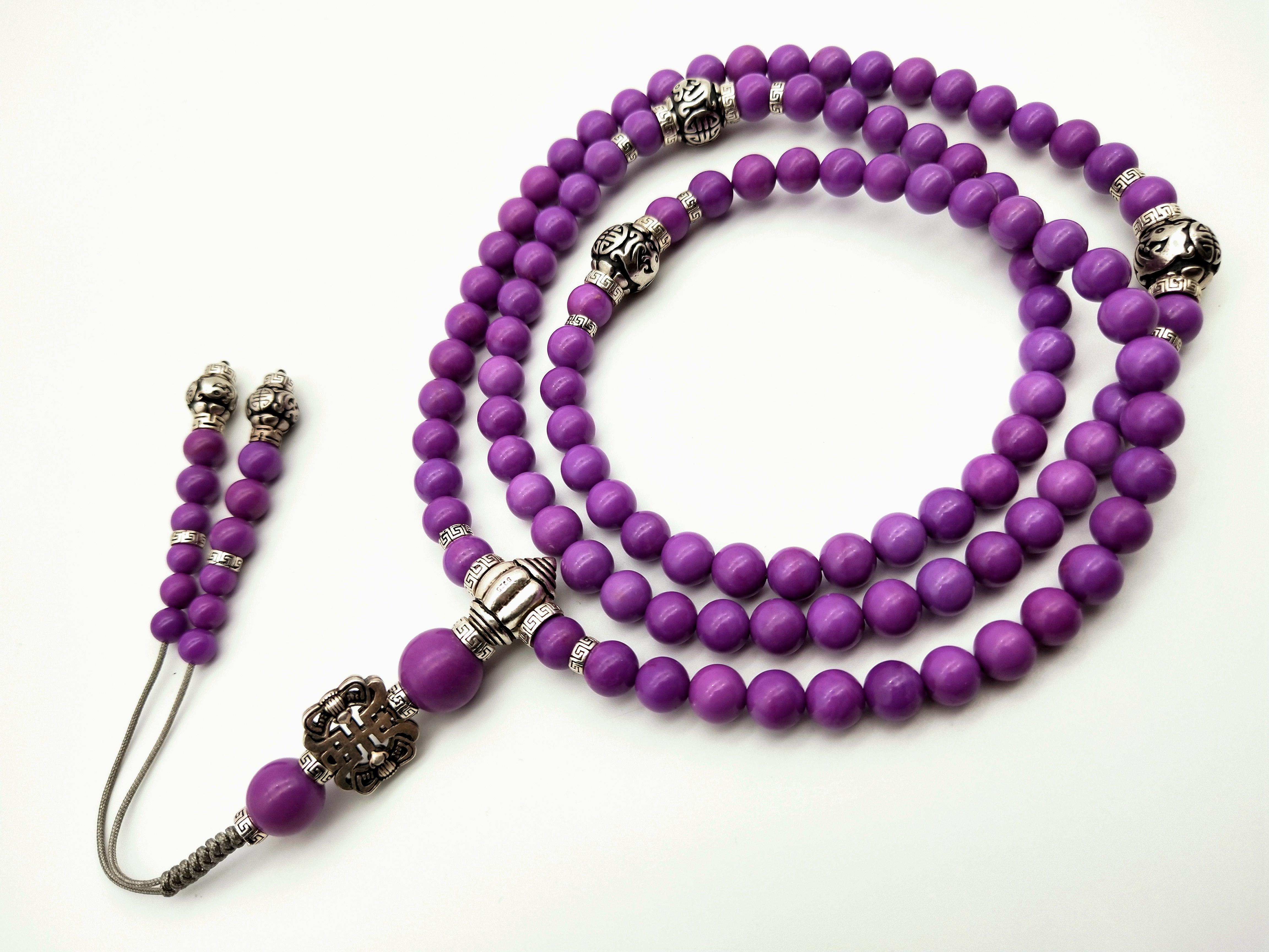 念珠手串图片大全欣赏,108颗大念珠图片欣赏