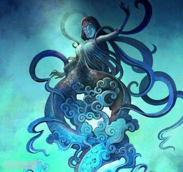 女娲娘娘和三皇五帝谁的地位高,上古神话中的七位神仙娘娘